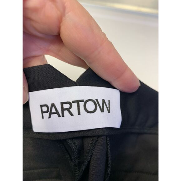 Partow Black Maurice Ankle Pants Size 0 - Picture 7 of 11